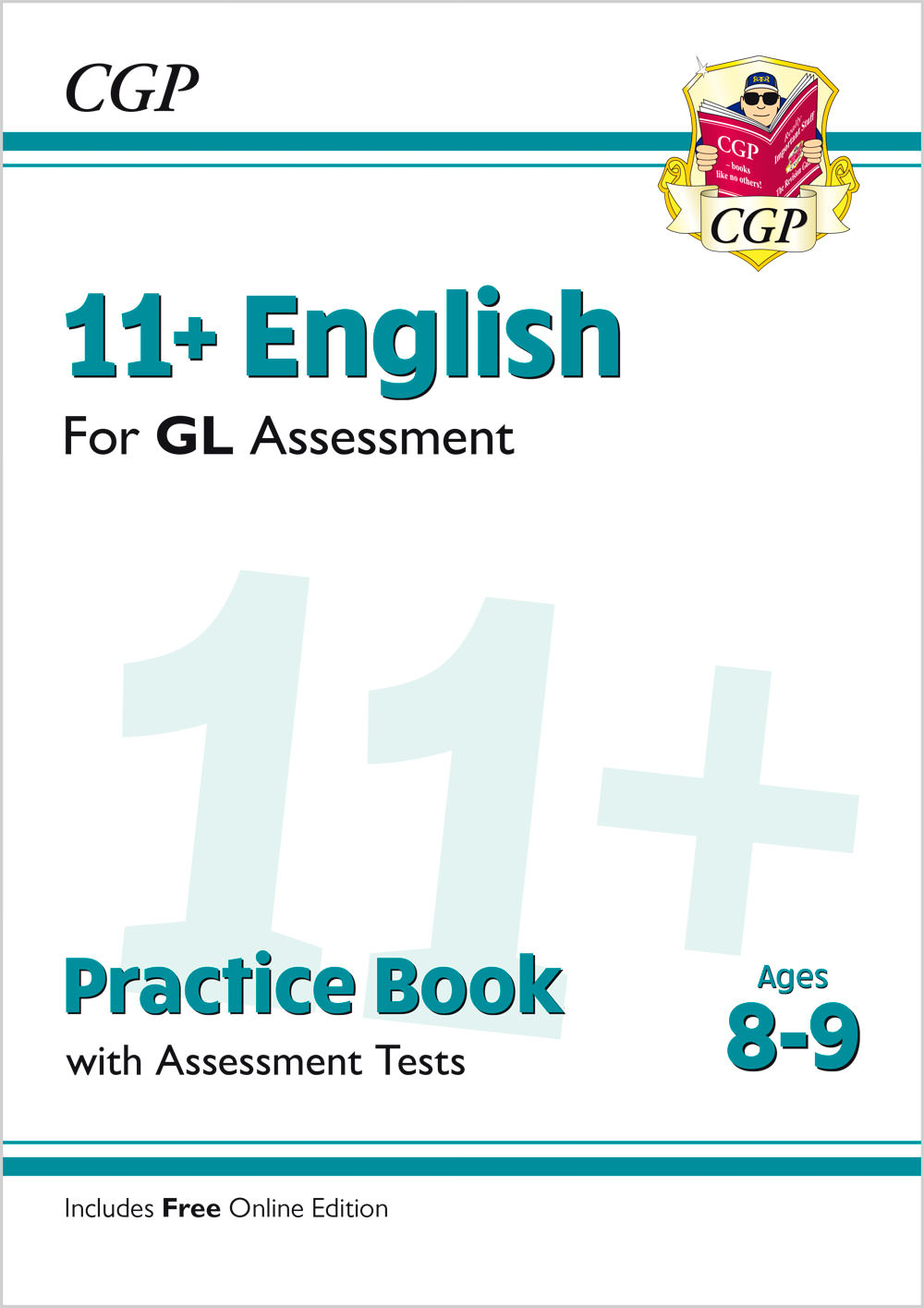 book - 11+ GL English Practice Book & Assessment Tests - Ages 8-9