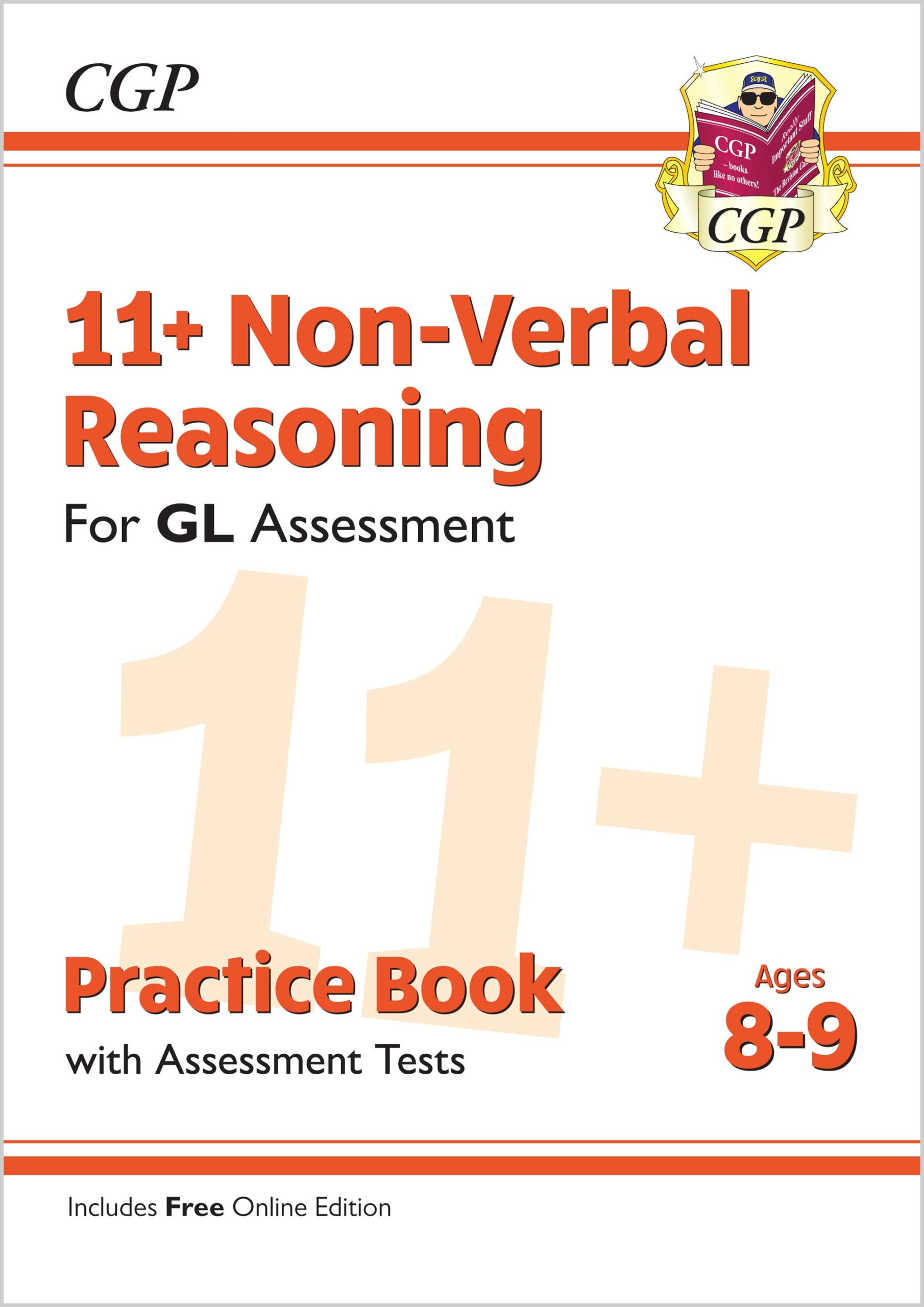 book - 11+ GL Non-Verbal Reasoning Practice Book & Assessment Tests - Ages 8-9