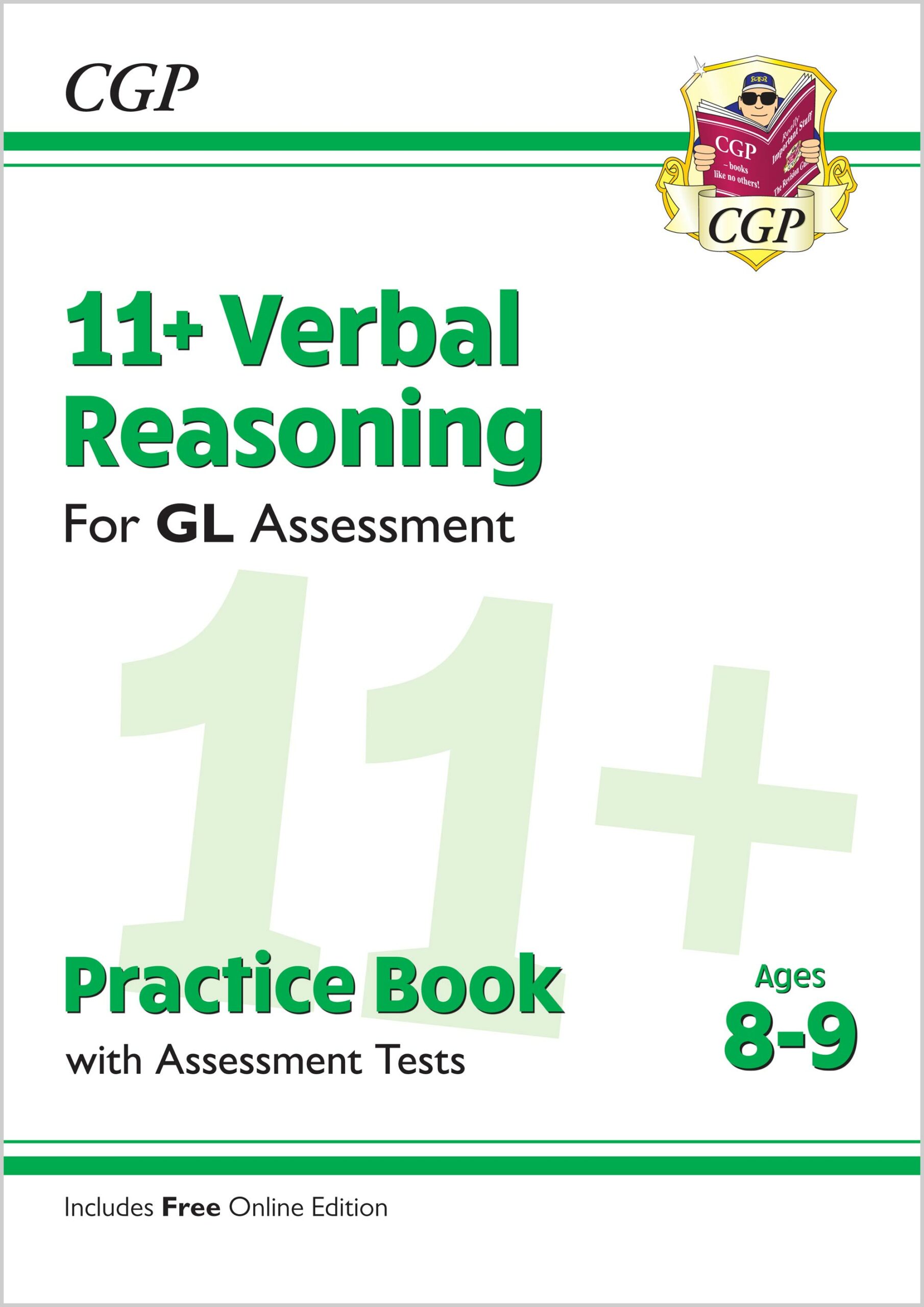 book - 11+ GL Verbal Reasoning Practice Book & Assessment Tests - Ages 8-9 