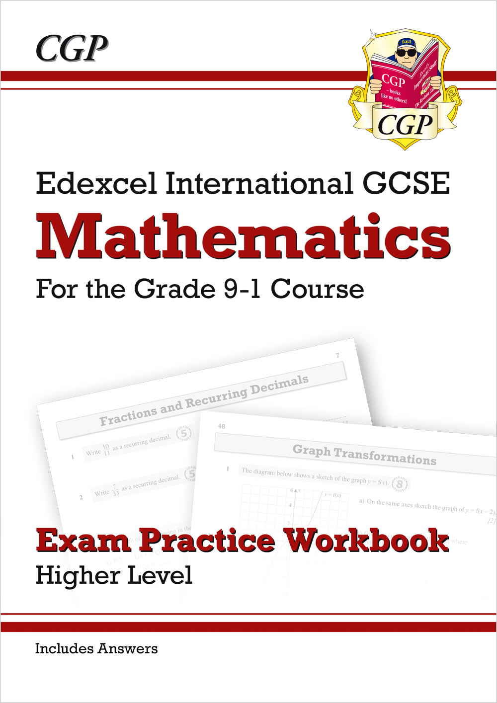 book - Edexcel International GCSE Maths Exam Practice Workbook Higher - Grade 9-1