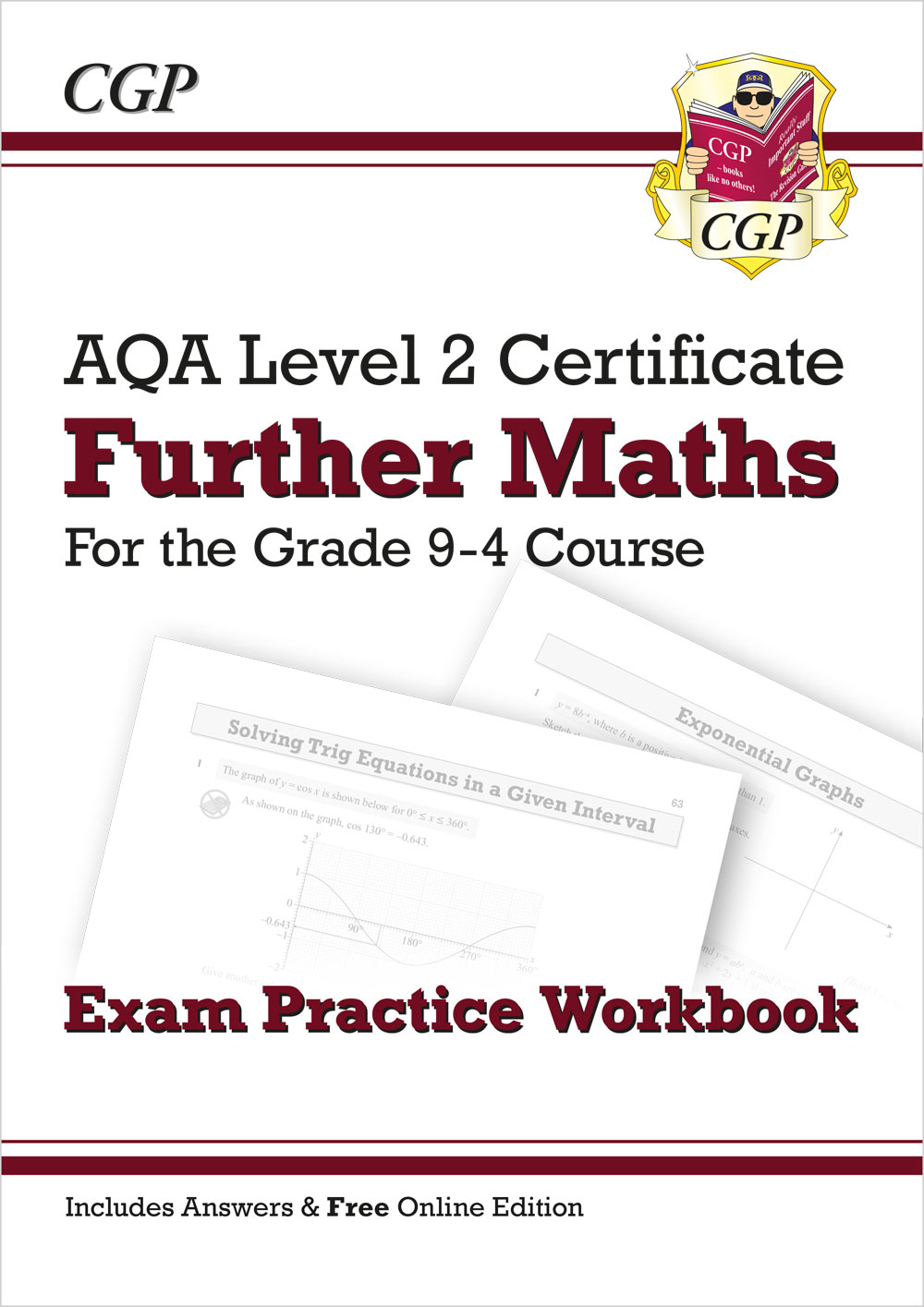 book - Grade 9-4 AQA Level 2 Certificate Further Maths - Exam Practice Workbook