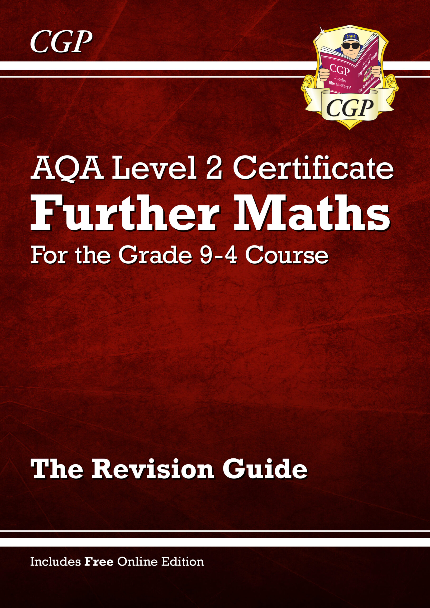 book - Grade 9-4 AQA Level 2 Certificate Further Maths - Revision Guide
